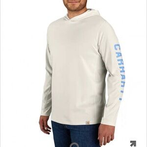 NWT Carhartt Relaxed fit hooded long sleeve